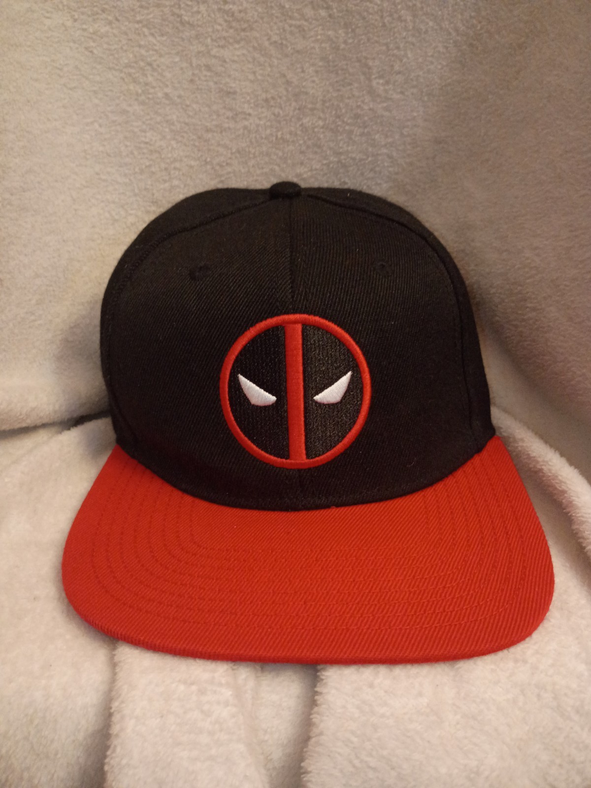 Marvel DEADPOOL Hat Snapback Baseball Cap Flat Bi… - image 1
