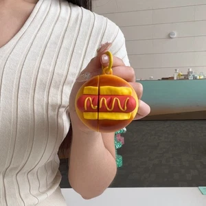 Pour AirPods 1 2 3 4 Pro 2 3D Silicone Hot Dog Bun Case Shockproof Earphone Cover