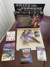 Vintage 1985 Hasbro Transformers Deception Thrust - Complete with Box