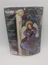 READ Bucilla Felt 18 Christmas Stocking Heavenly Sounds Kit Maria Stanziani '05