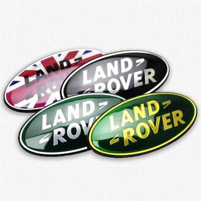 Car Front Grille Emblem Sticker 3D Aluminium Logo Decor Badge For Land Rover Ran