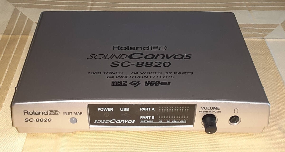 Roland An75530 SC 8820 Sound Module for sale online | eBay