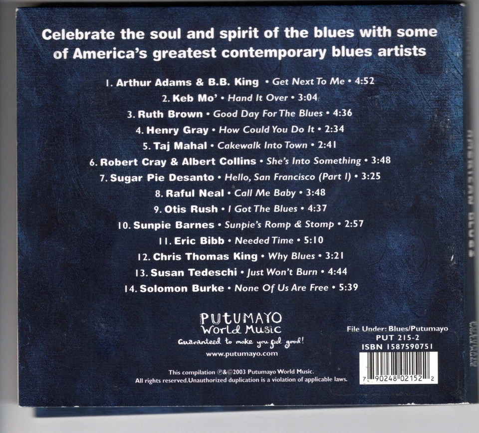 Putumayo - American Blues - Bild 2 von 2