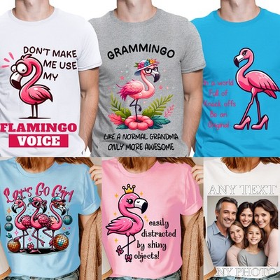 Lustige fabelhafte Flamingos T-Shirts Paradise Positive Vibes Humor Unisex...