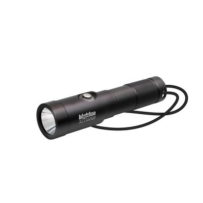 BigBlue LED Dive Light Scuba Diving AL1300NP BLACK - NEW OPEN BOX