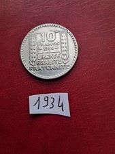 Francia moneta d'argento della 3° Repubblica da 10 franchi