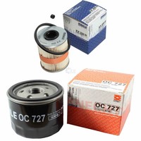 Mahle / Knecht Set Filterpaket Kraftstofffilter Kx 206D ÖLfilter Oc 727