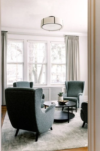 Crystorama Fulton 24" Wide Matte Black Drum Ceiling Light - Picture 3 of 8