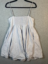 Anthropologie Maeve Baby Doll Dress Light Blue Size Medium