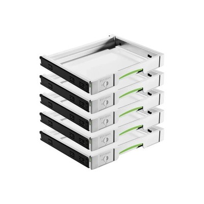 Festool 500767 SYS-AZ Drawer Set 5X Do-It-Yourself SYS-PORT