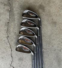 Ping G10 Iron Set 4-9 Black Dot AWT Stiff Steel Mens RH No 6 iron