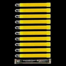 Cyalume - 9-42300 ChemLight Military Grade Chemical Light Sticks – Yellow-HI 