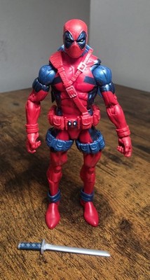 Marvel Legends retro Deadpool 80 year anniversary release Incomplete 