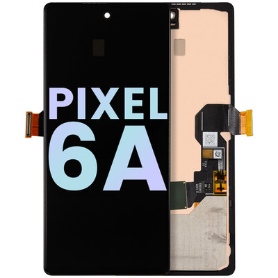 Genuine OEM OLED For Google Pixel 6A Display Touchscreen Digitizer (with Frame)