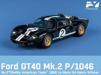 FORD GT40 MkI - #2 LeMans Winner - FinClassically 1:64 | eBay