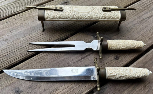 Vintage Imperial Samurai Carving Set The Englishtown Knife Fork
