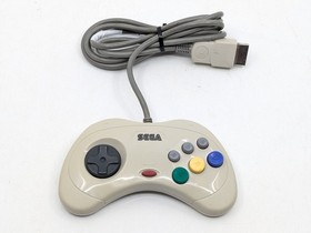 Sega Saturn White Console HST-3220 NTSC-J Japan Tested w/ DAYTONA USA