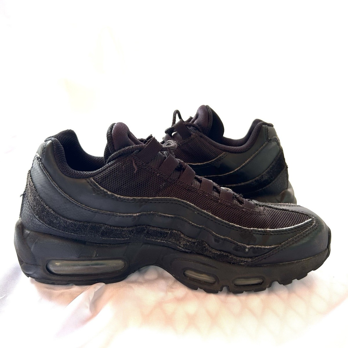Nike Air Max 95 Triple Black Sneakers CI3705-001 Men's 7