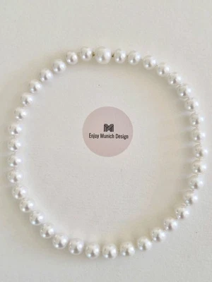 Ming Perlen  Kette  AAAAA    18 KARAT GOLD Wechselverschluss  - Bild 1 von 4
