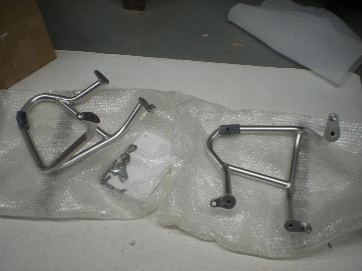 NOS OEM BMW Stainless Steel Engine Protection Bars 2013-18 R1200 