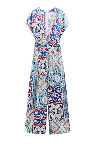 zara linen blend jumpsuit dress Brand New Zara Linen Jumpsuit Dress
