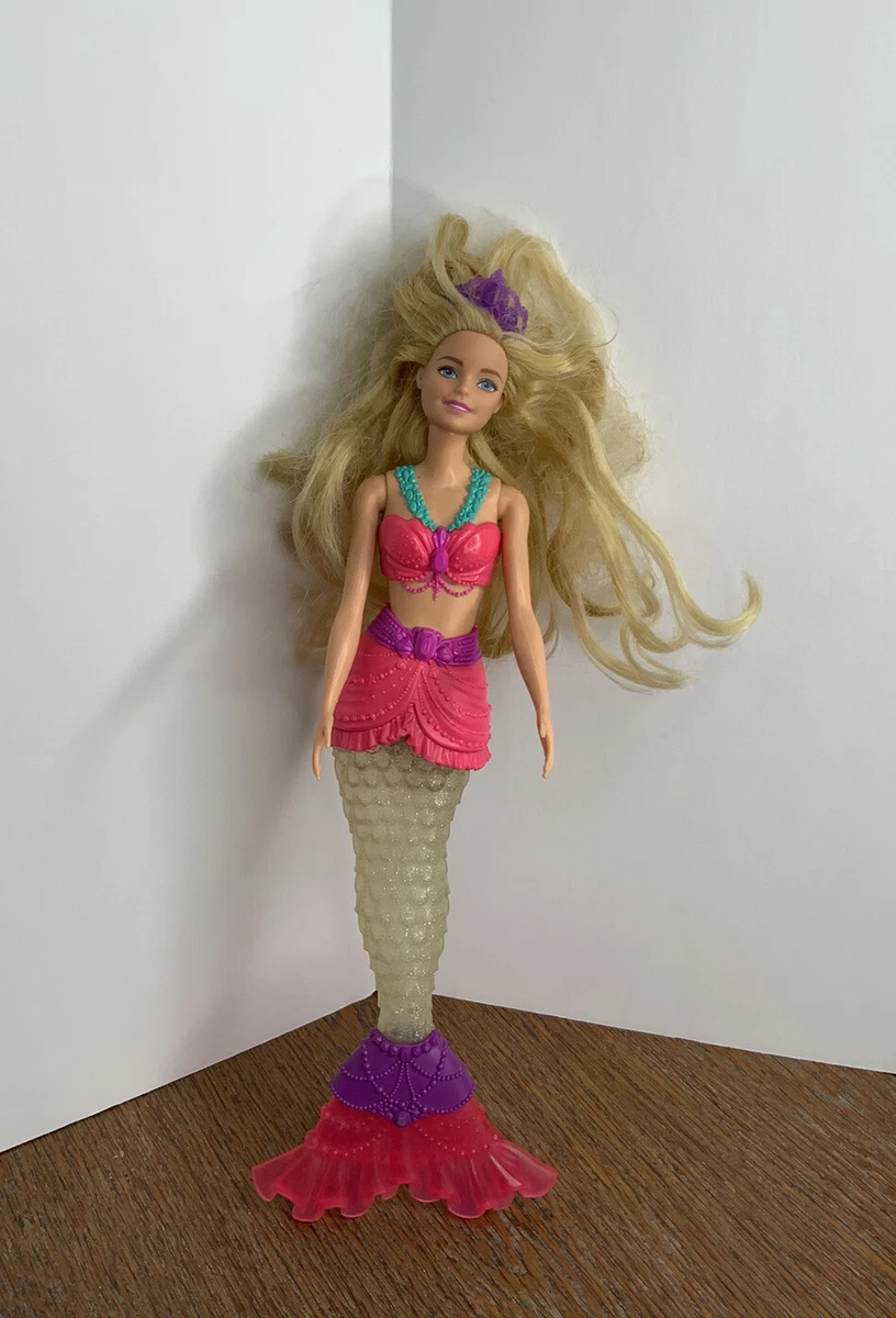 Mattel Barbie Doll Dreamtopia Slime Mermaid Doll Detachable Tail Fill With  Slime