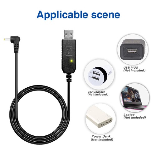 Walkie Talkie USB Charger Cable For UV-5R UV5R UV-82 3800mAh UV-S9 Plus AR-152 - Photo 10/12