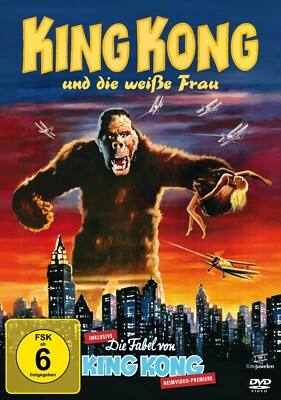 King Kong und die weiße Frau (1933) inkl.  Die Fabel von Kong  - Filmjuwelen DVD