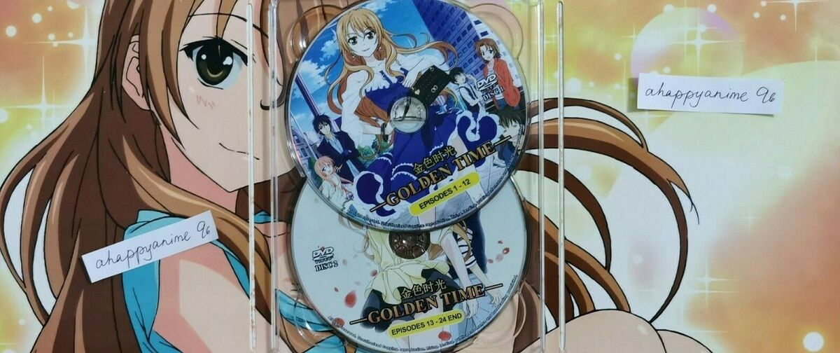 DVD Anime Golden Time 1-24 End English Subtitle JEWEL CASE +