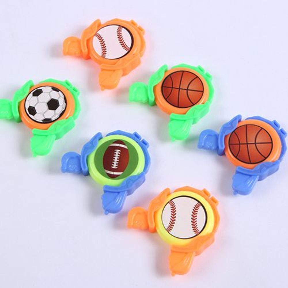 Plastics Mini Launchers Ball Mini Football Launcher Outdoor Toys