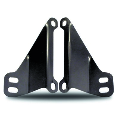 AFCO 80659 Motor Mount; Bolt-On; Black PC; Front For SB Ford 2pc