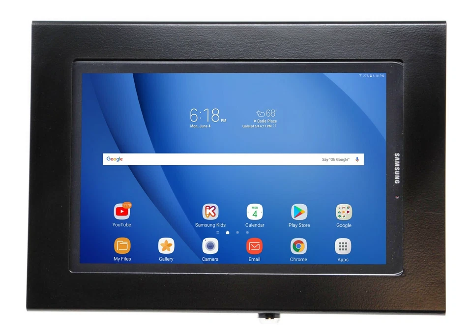 Samsung Galaxy TAB A A7 A8 A9 E Anti-Theft Metal Wall Mount for Kiosk POS Store - Image 3 of 4