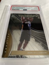 2019-20 Donruss Optic All Clear for Takeoff Zion Williamson PSA 9 MINT Rookie RC