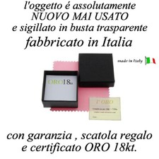 Orecchini Elefante Con Ossido Di Zirconio, Oro Giallo 18 Carati