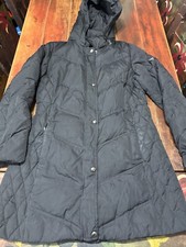 GUESS Hooded Womens Size Medium Heavyweight Puffer Premium Down Black Jacket