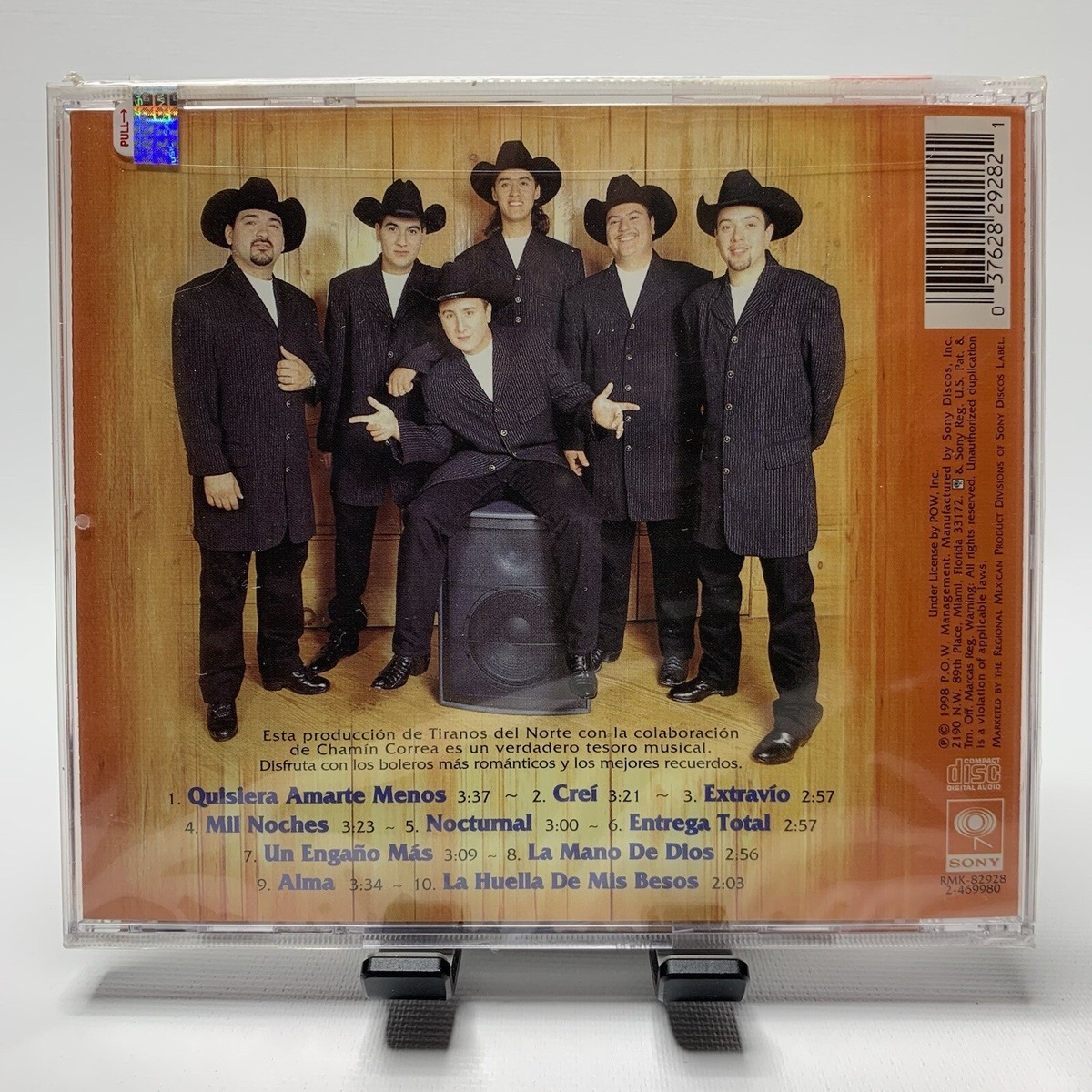 Los Tiranos del Norte CD Entrega Total 1998 Requinto d Chamin
