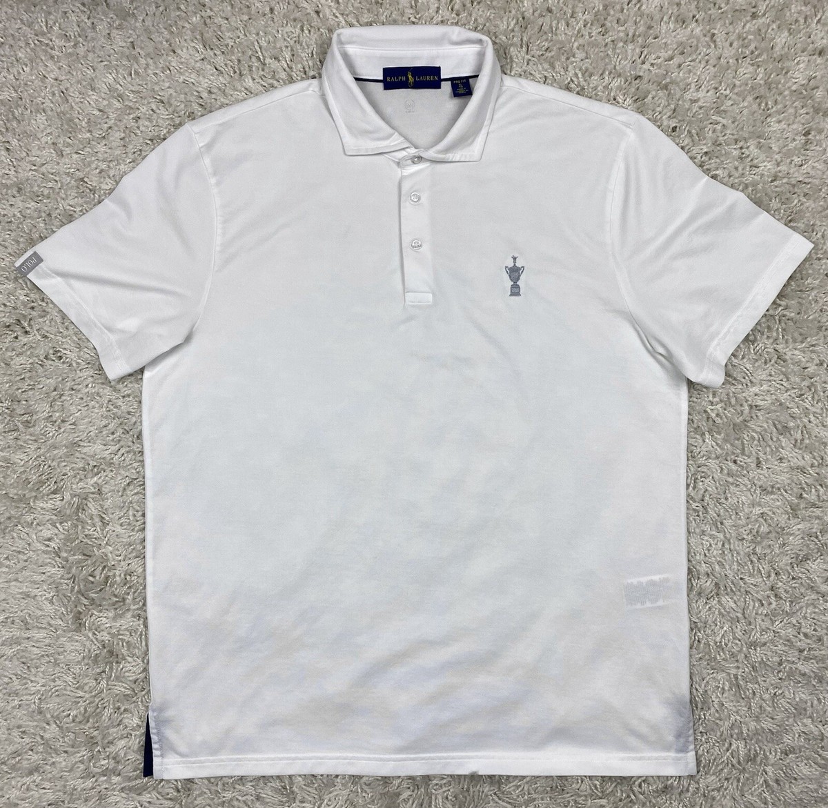 Polo Ralph Lauren Men's XL White Pro Fit Golf Torrey Pines | eBay