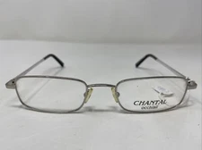 Chantal Occhiali Italy 2321 4006/846 52-18-135 Silver Eyeglasses Frame DR91