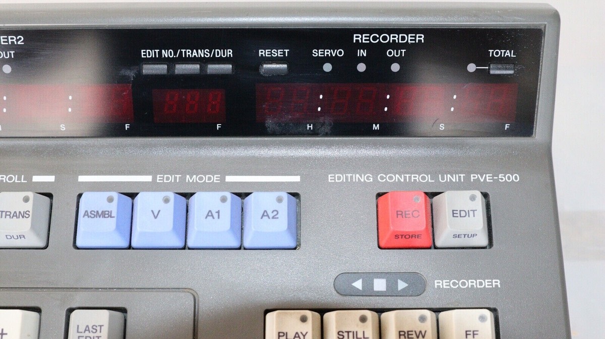 Sony Beta Cam SP Editing System Converts Analog Video into Digital