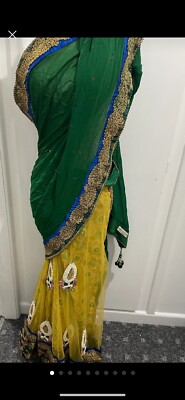 Pfau Design Lehenga Choli komplett genäht