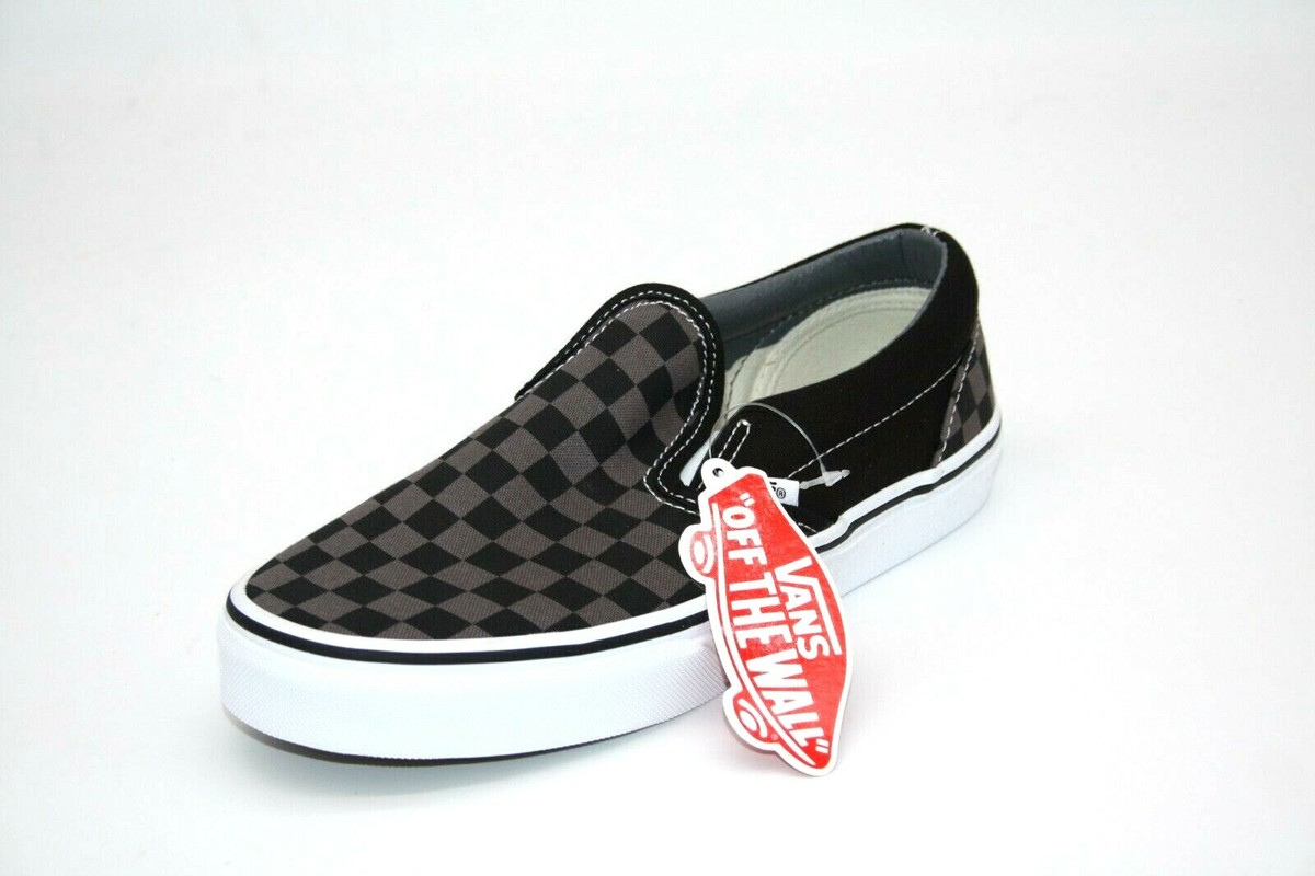 Vans Classic Slip On Pewter Men\'s Skate Shoes Size 8.5 Vans Skate Slip On Pewter True  main image 4