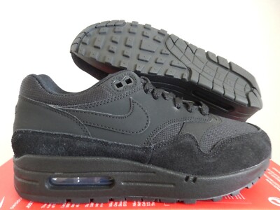 WMNS NIKE AIR MAX 1 ''ALL BLACK'' SZ 5.5 [319986-045]