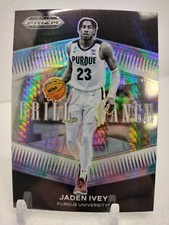 JADEN IVEY 2022 23 SILVER HYPER Panini Prizm Draft Picks BRILLIANCE RC Pistons