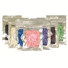 Hair removal hard wax beans whole body hair removal wax beads 12 Bags/600g
