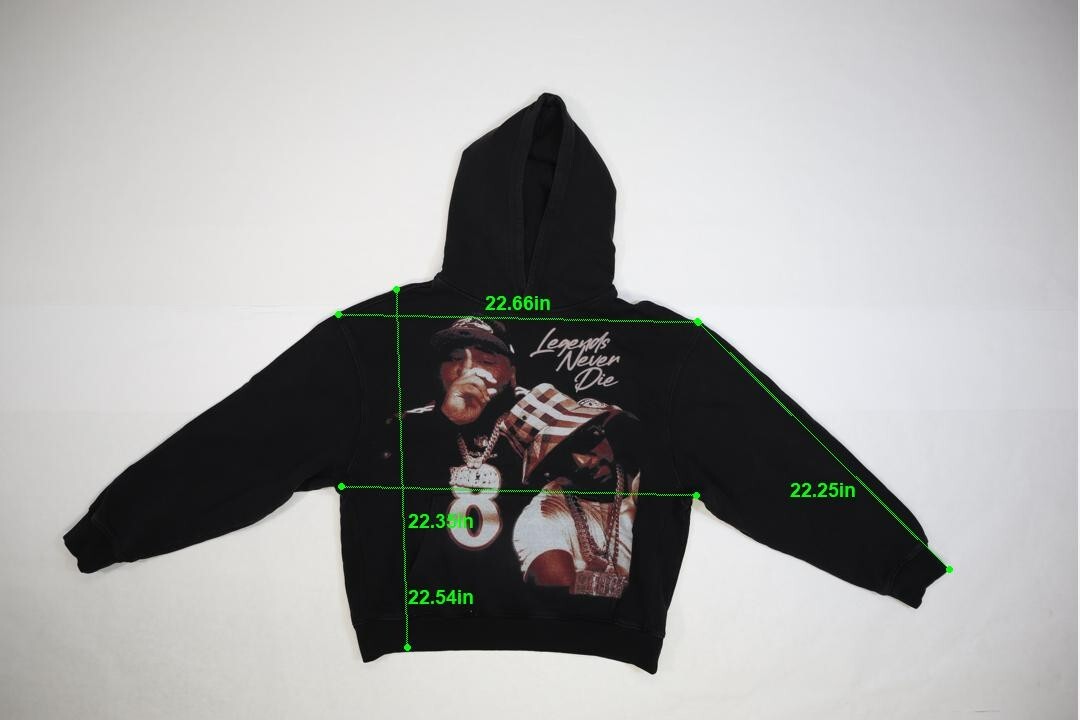 ミュージシャン Our Faith Will Never Die Photo Hoodie Rod Wave Merch Mens Black Legends Never Die Graphic Pullover