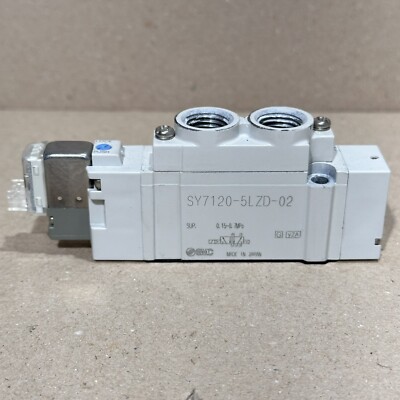 Solenoid Valve by SMC SY7120-5LZD-02 Made in Japan | eBay