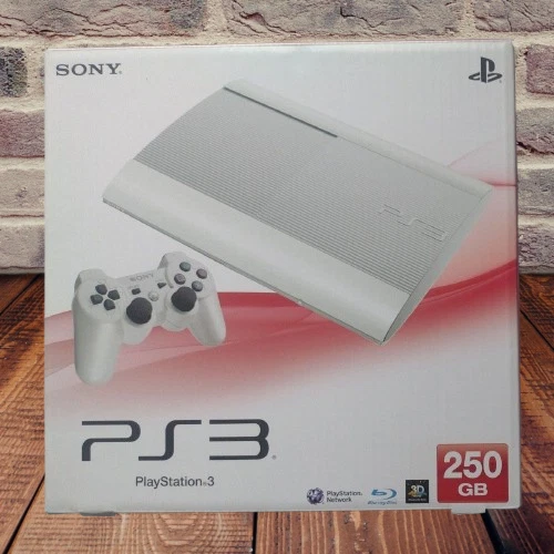 Sony PlayStation 3 - Super Slim White Video Game Consoles for sale