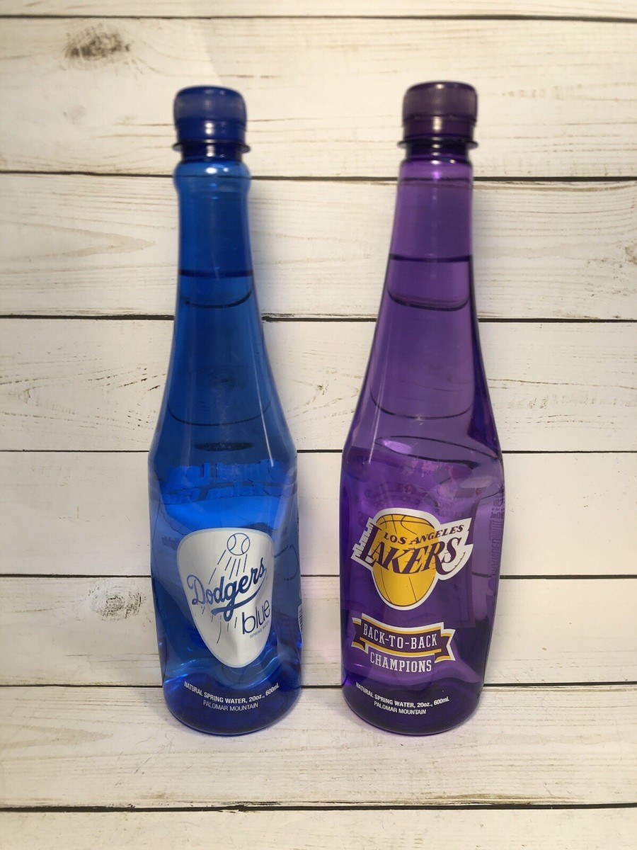LA Lakers Dodgers Natural Spring Water 2010 Champions Purple
