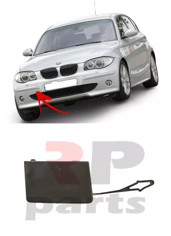 Bmw 1 series tow hook cover deals