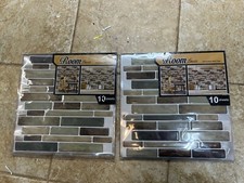 Room Decor Vinyl 3D Wall Tile Stickers LAK1273us Self-Adhesive Decorative 16 pcs